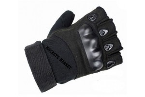 Тактические  перчатки с защитой "Black"