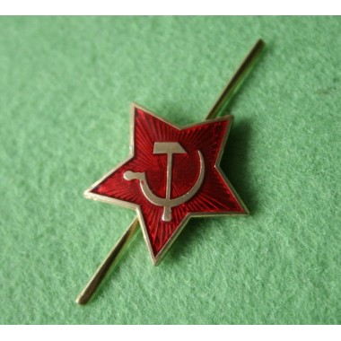 Звезда армейская СССР на пилотку