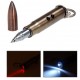 Ручка "Патрон" с фонариком и лазерной указкой