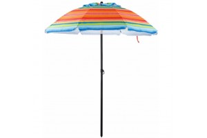 Пляжный зонт премиум 213 см с клапаном и наклоном