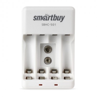 Зарядное устройство SmartBuy SBHC-501 (AA, AAA, 9V) 