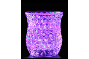 Праздничный стакан (бокал) с цветной подсветкой