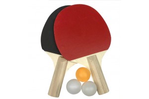 Набор для настольного тенниса (2 ракетки+3 шарика) 
