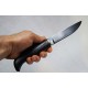Нож МТ-103 сталь 65г черный граб