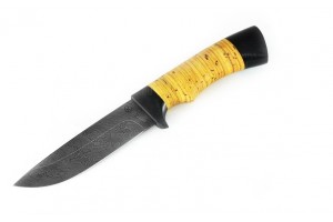 Нож ручной работы из дамасской стали "Егерь"