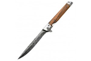 Нож флиппер дамасск M390-2C 
