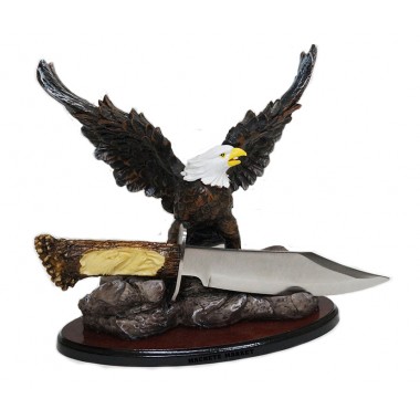 Нож сувенирный на подставке "Орёл"