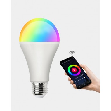 Светодиодная лампочка RGB с Wi-Fi