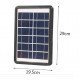 Солнечная панель USB для зарядки устройств, 6V 8W